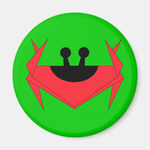 Aimant Crabe d'Île Christmas (vert)