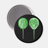 Aimant Crabe du fer à cheval (Recto/Verso)