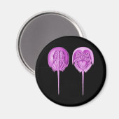 Aimant Crabe du fer à cheval (Recto/Verso)