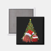 Aimant Crabe père Noël Amusant Crabe de Noël Hermite Crab (Recto/Verso)