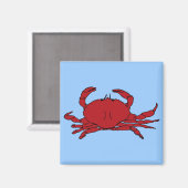 Aimant Crabe rouge (Recto/Verso)