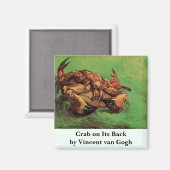 Aimant Crabe sur le Dos par Vincent van Gogh (Recto/Verso)