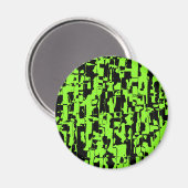 Aimant Crackle Abstrait (Recto/Verso)