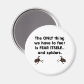 Aimant Craindre soi-même les araignées (Recto/Verso)