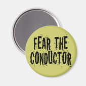 Aimant Crains Le Chef D'État (Recto/Verso)