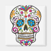 Aimant Crâne à sucre (Devant)