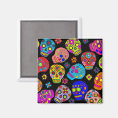 Aimant Crâne à sucre (Recto/Verso)