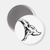 Aimant Crâne animal (Recto/Verso)