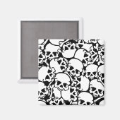 Aimant crâne cool (Recto/Verso)