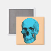 Aimant Crâne d'anatomie humaine (Recto/Verso)
