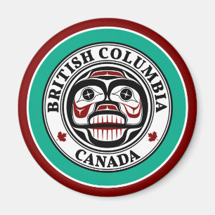 Aimant Crâne de pleurs de l'art rouge amérindien