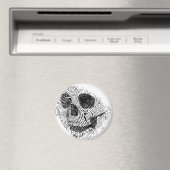 Aimant Crâne d'empreintes digitales (In Situ (Lave-vaisselle))