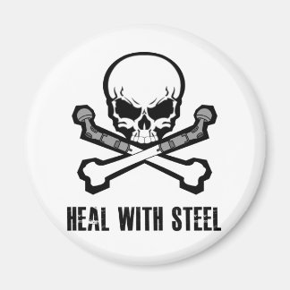 Aimant Crâne et os croisés