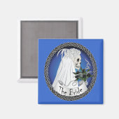 Aimant Crâne nuptiale (Recto/Verso)