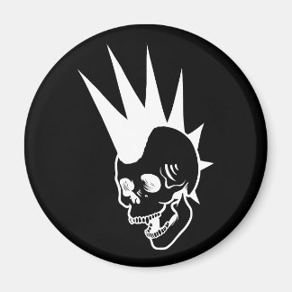 Aimant Crâne Punk personnalisable