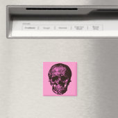 Aimant Crâne rose (In Situ (Lave-vaisselle))