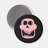 Aimant Crâne rose 1 (Recto/Verso)