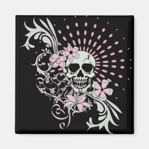 Aimant Crâne vintage