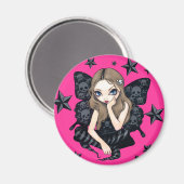 Aimant "Crânes et étoiles" (Recto/Verso)