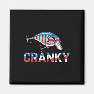 Aimant Cranky Usa Crankit Pêche Fête Des Pères