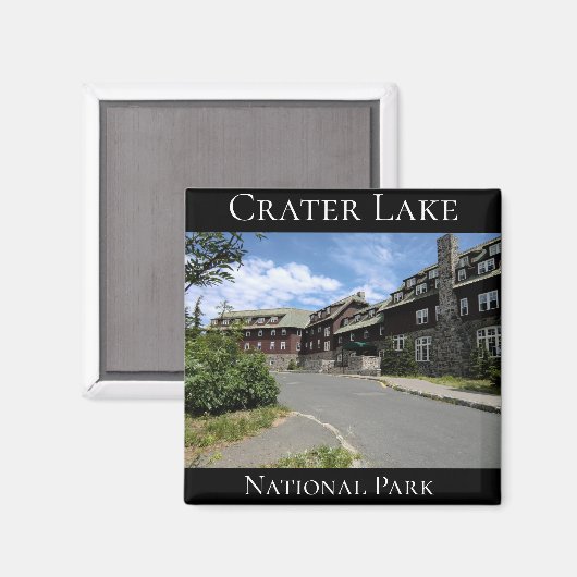 Aimant Crater Lake National Park Lodge (Recto/Verso)