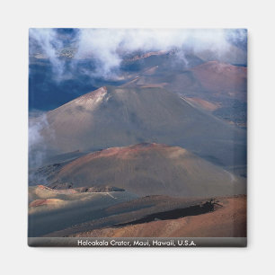 Aimant Cratère de Haleakala, Maui, Hawaï, Etats-Unis