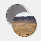Aimant Cratère météorite de Barringer (Recto/Verso)