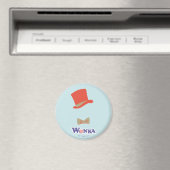 Aimant Cravate Wonka Top Hat & Bow (In Situ (Lave-vaisselle))