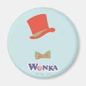Aimant Cravate Wonka Top Hat & Bow (Devant)
