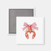Aimant Crawfish Coquette Crawfish Bow Crawfish Boil Lobst (Recto/Verso)