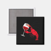 Aimant Crayfish Boil Party Funny Crawfish Lobster Seafood (Recto/Verso)