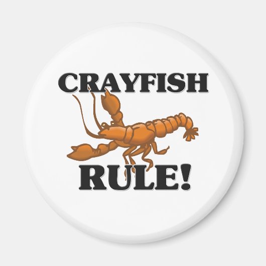 Aimant CRAYFISH Rule ! (Devant)