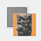 Aimant Crayon d'art tribal (Recto/Verso)