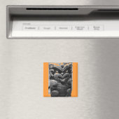 Aimant Crayon d'art tribal (In Situ (Lave-vaisselle))