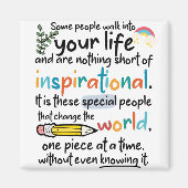 Aimant Crayons cassés couleur fixe (Devant)