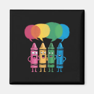 Aimant Crayons de couleur Humeur de crayon à la mode Vend