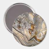 Aimant Crazy Lace Agate (Recto/Verso)