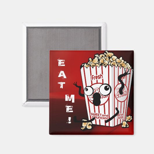 Aimant Crazy Popcorn ! (Recto/Verso)