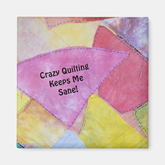 Aimant Crazy Quilting (Devant)