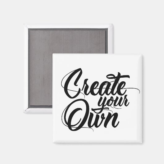 Aimant Create your own (Recto/Verso)