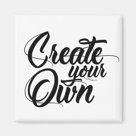 Aimant Create your own (Devant)