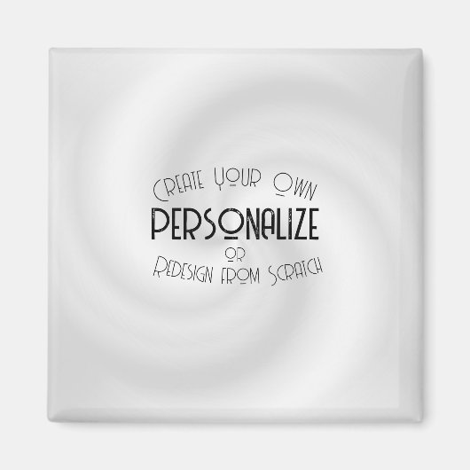 Aimant Create Your Own Custom Design (Devant)