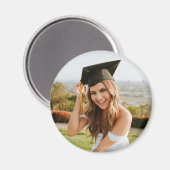 Aimant Create Your Own Custom Graduate Photo (Recto/Verso)