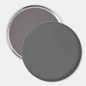 Aimant Create Your Own dark gray Custom Design (Recto/Verso)