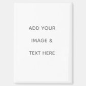 Aimant Create Your Own white  (Recto)