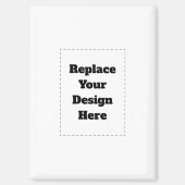 Aimant Create Your Own white  (Recto)