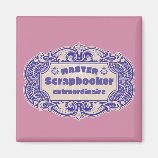 Aimant Créateur de scrapbook Cropper (Devant)