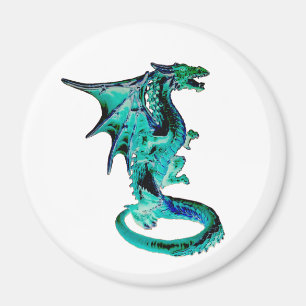 Aimant Création artistique fantastique mythique du dragon