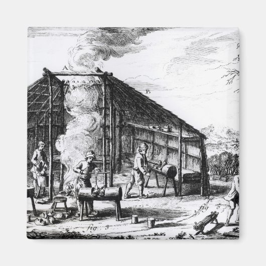 Aimant Création de journaux (Devant)