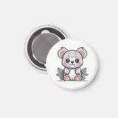 Aimant Création de Koala Vector Magique Kawaii (Recto/Verso)